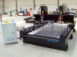 赣州于都县双头立体多功能石材雕刻机HW-1325-2Z